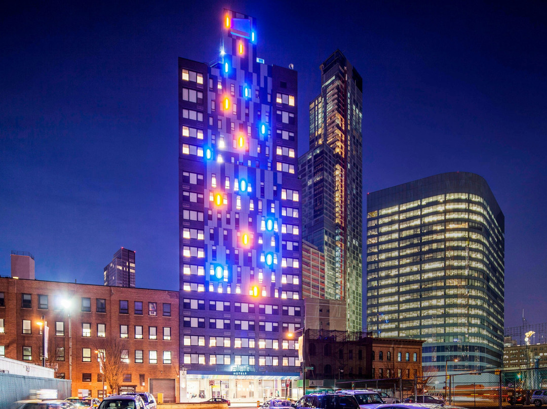 纽约州酒店住宿-Aloft by Marriott Long Island City-Manhattan View