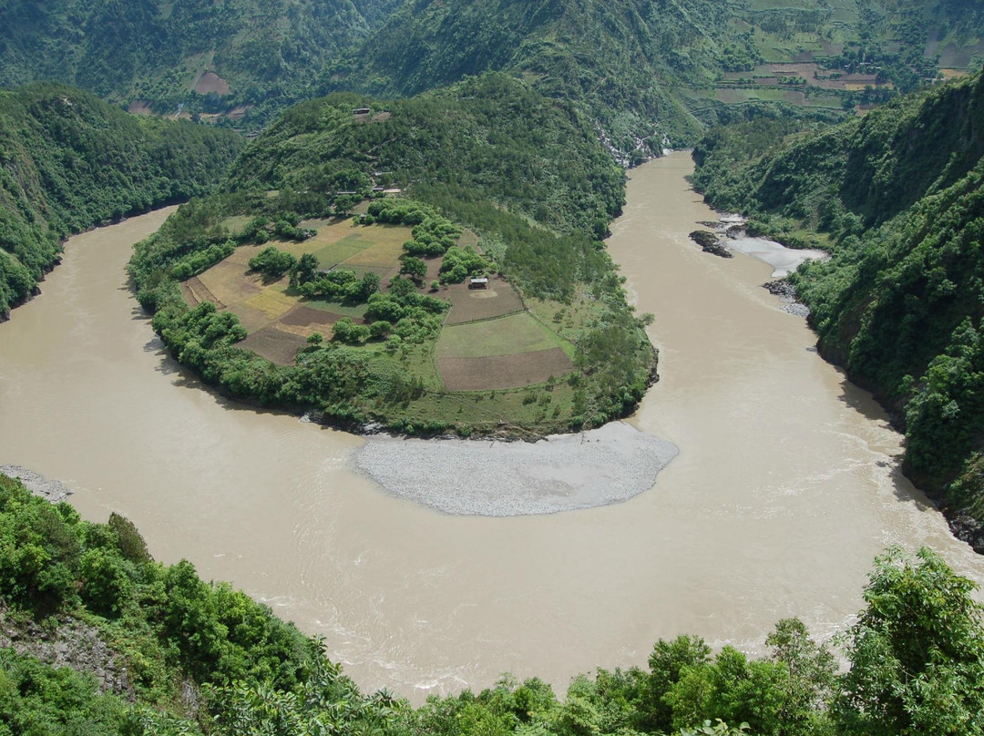 怒江高山冰碛湖景点图片