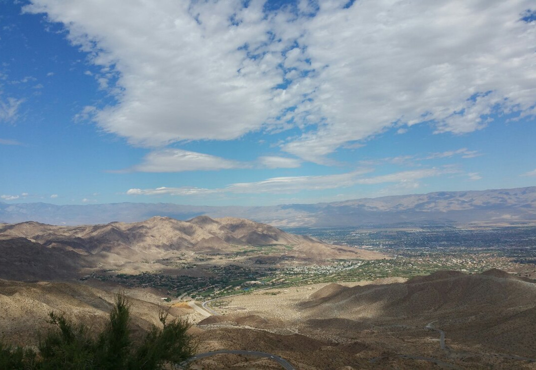 棕榈沙漠旅游景点-Coachella Valley Vista Point