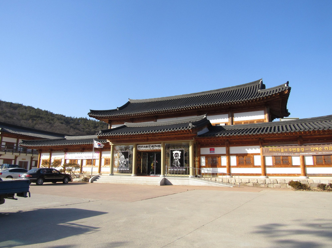 安东市旅游景点-Hahoe Mask Museum