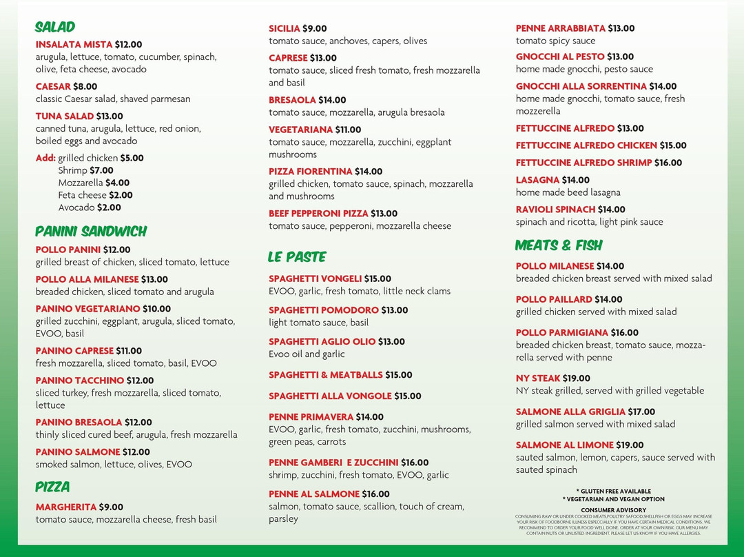 Roberta Pizza 3429 Galt Ocean Drive