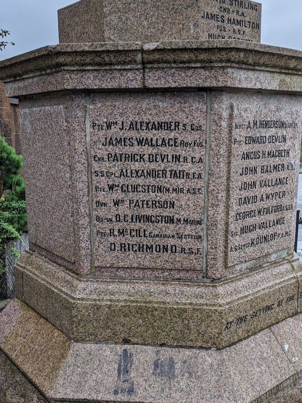 War Memorial Tarbolton景点图片