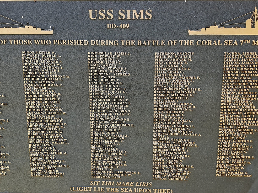 Coral Sea Battle Memorial Park-卡德威尔必去景点