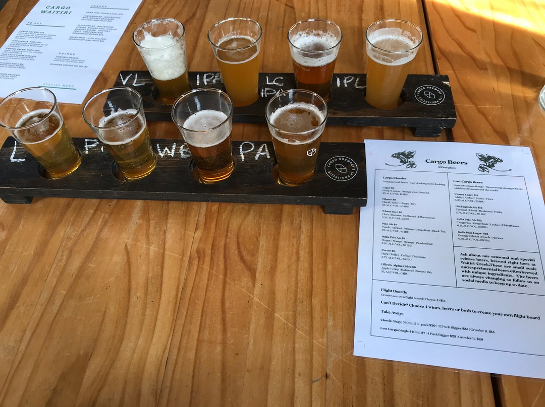 Cargo Brewery-Gibbston必去景点