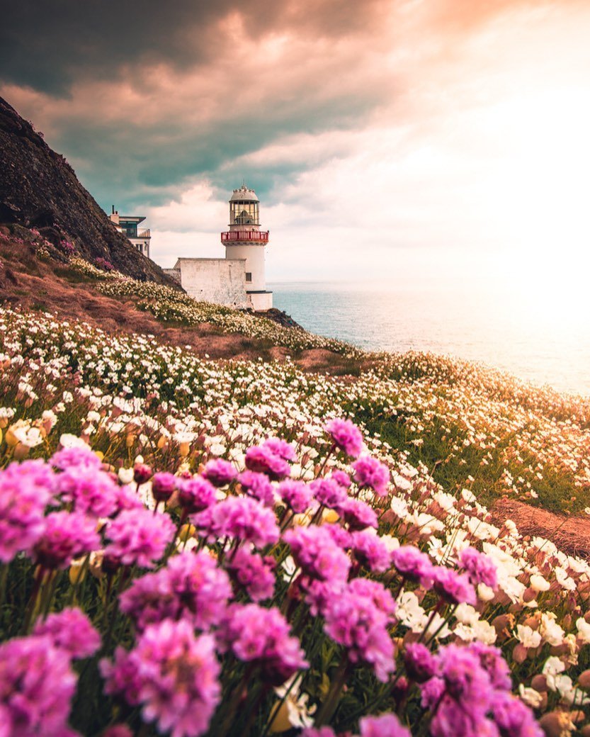 Wicklow Head Lighthouse-portrait