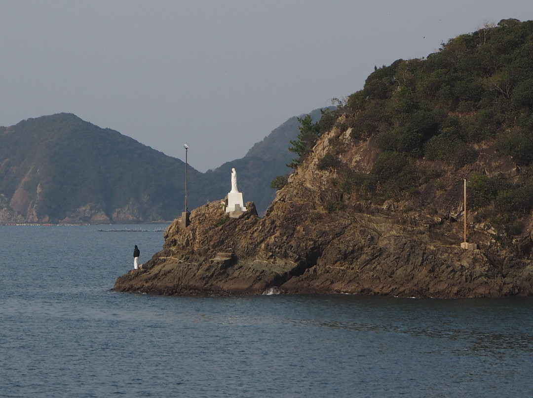 Maria Statue Over the Ocean景点图片