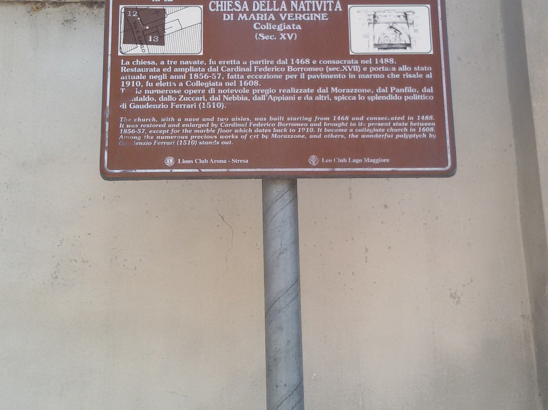 Collegiata della nativita di Maria Vergine景点图片