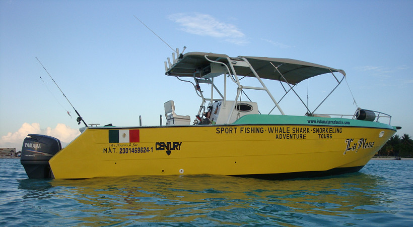 Isla Mujeres Boats-女人岛必去景点