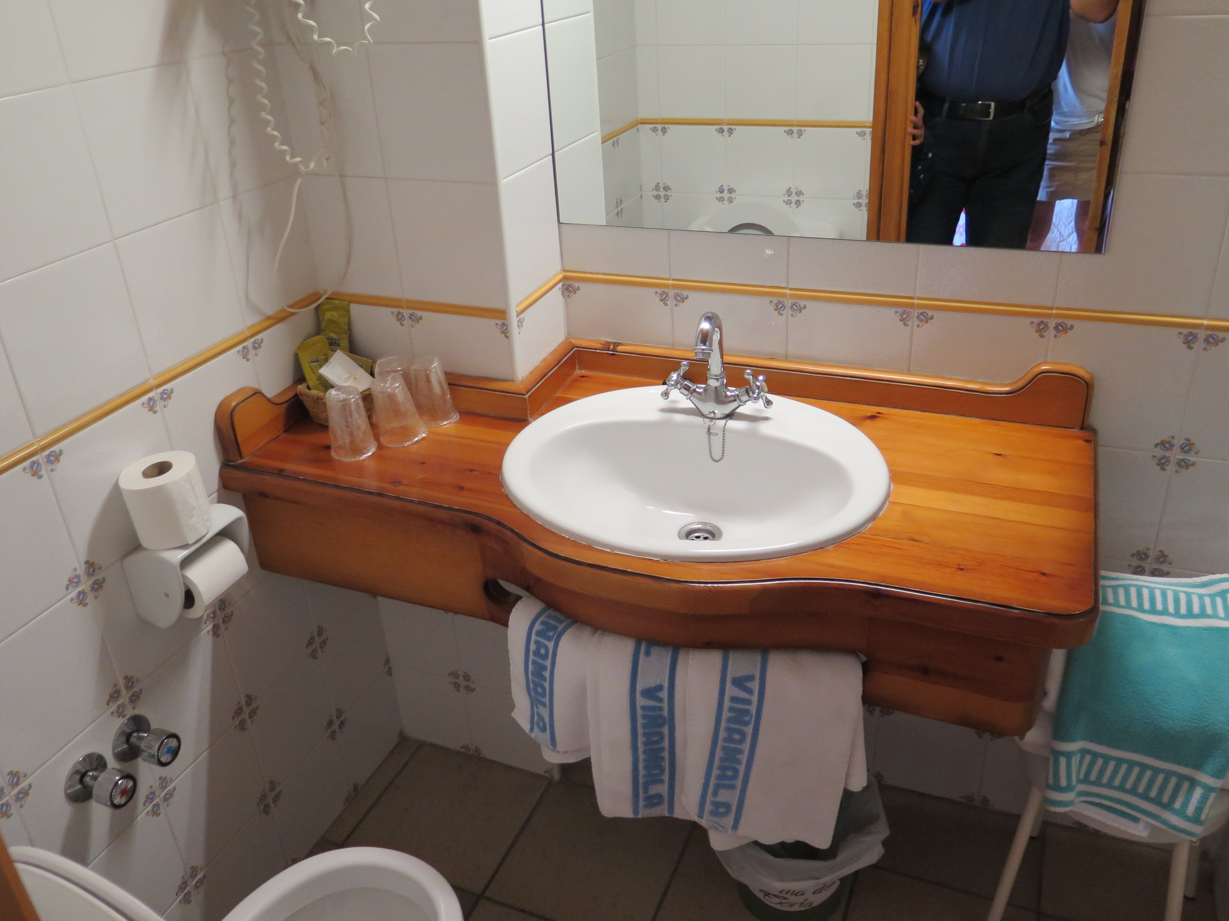 Hotel Villa de Torla-浴室