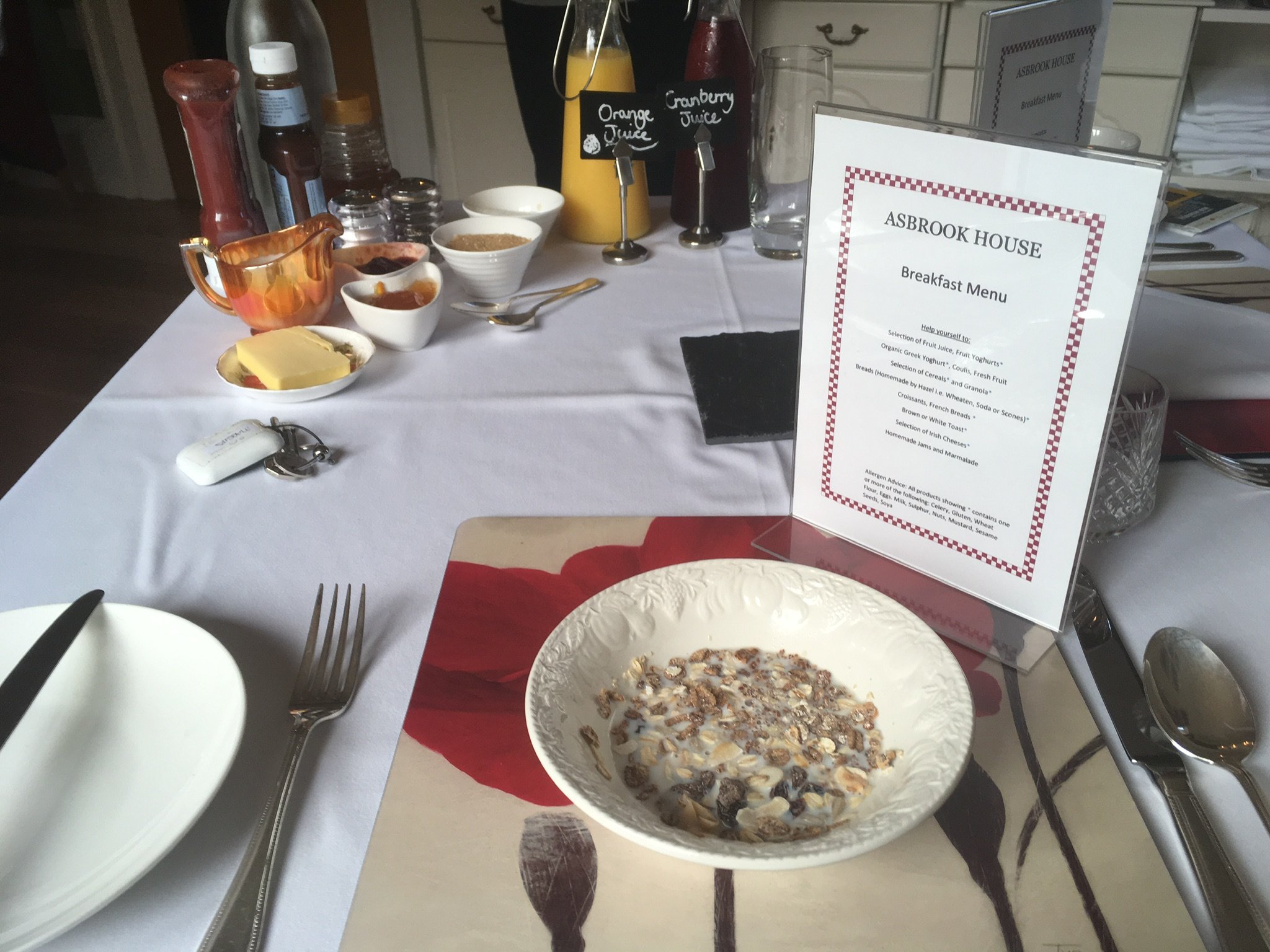 Ashbrook House B&B-餐饮