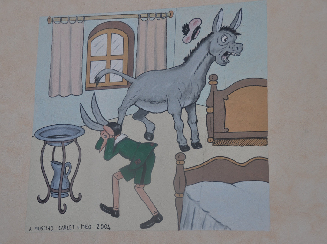 Il centro storico e i murales di Pinocchio-Vernante必去景点