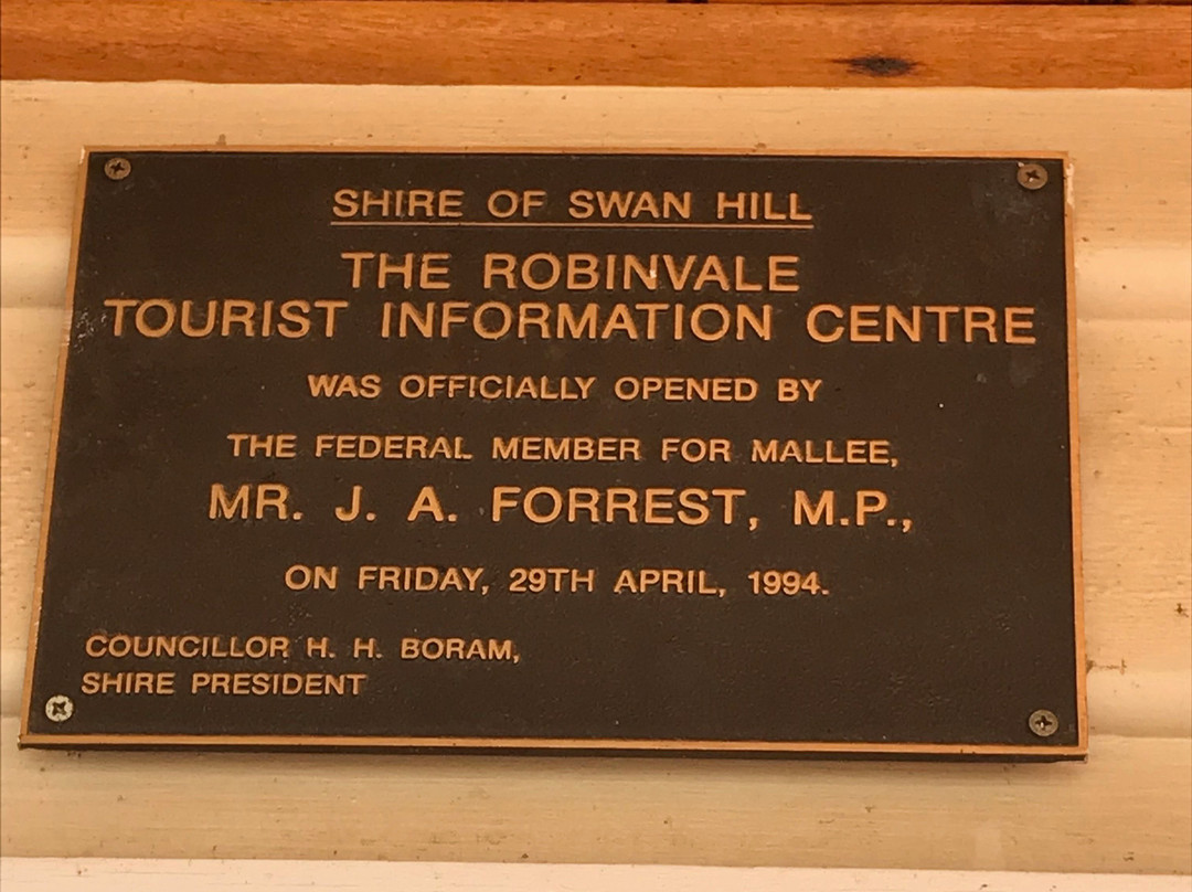 Robinvale-Euston Visitor Information Centre