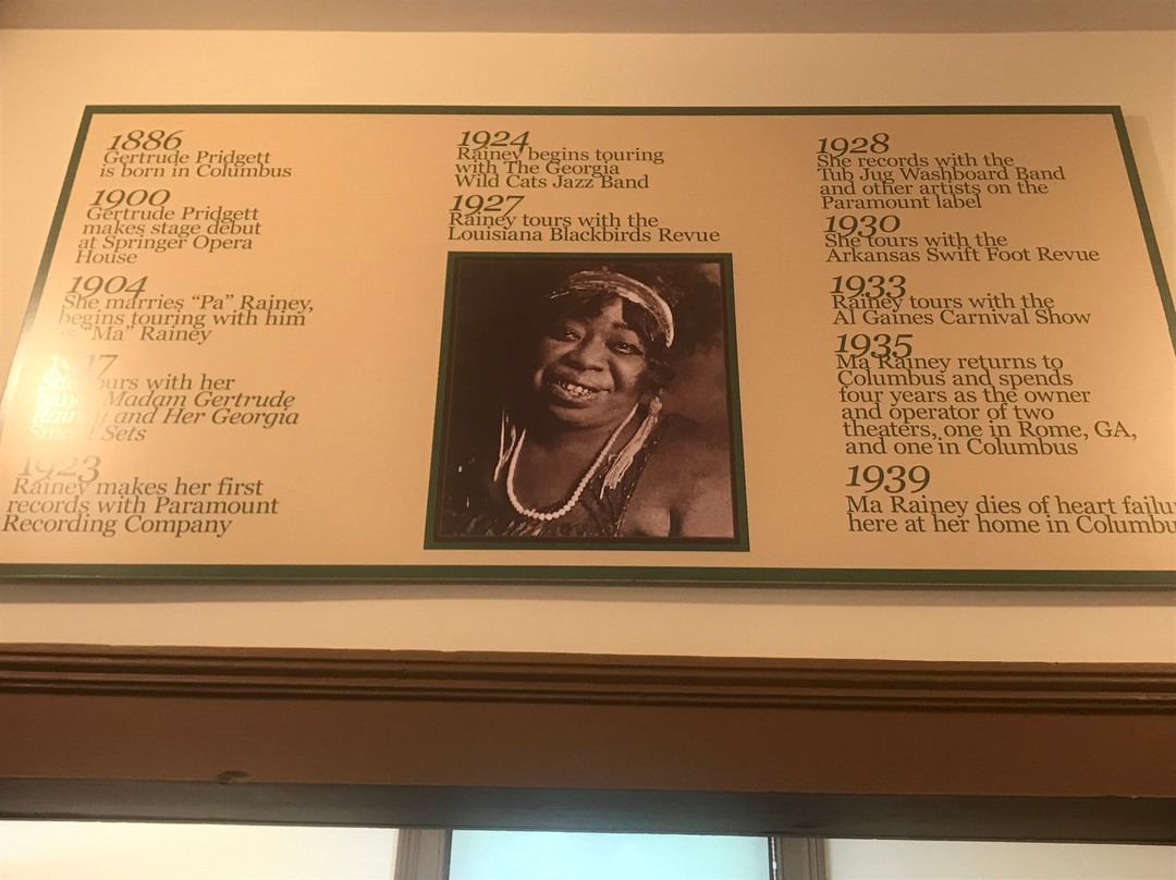 The Gertrude MA Rainey House & Blues Museum-哥伦布必去景点