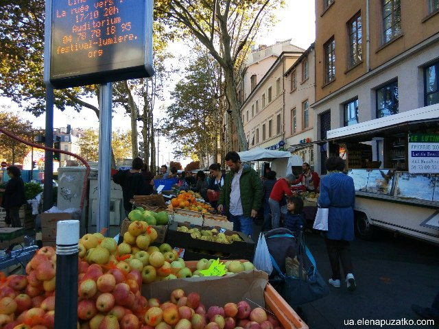 Marché de la Croix-Rousse景点图片