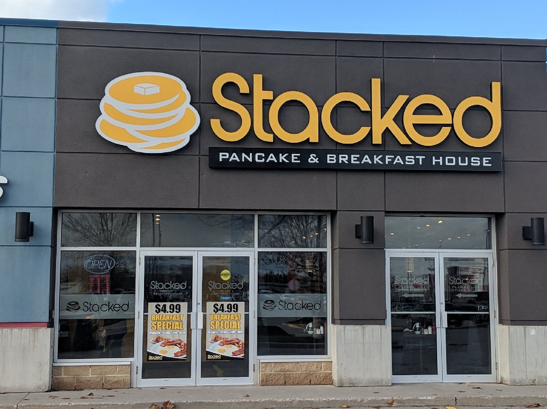 Stacked Pancake and Breakfast House