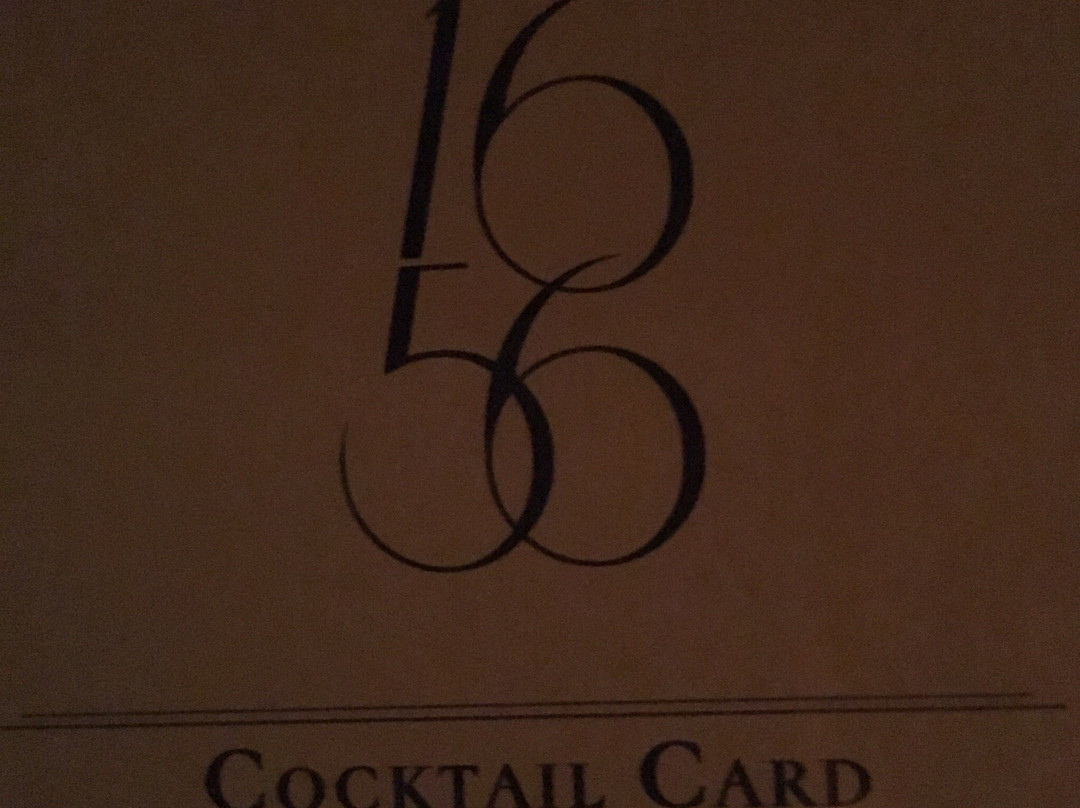 1656 Cocktail Bar景点图片
