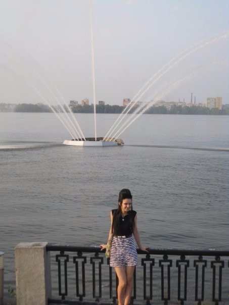 Fountain White Swan-第聂伯罗必去景点