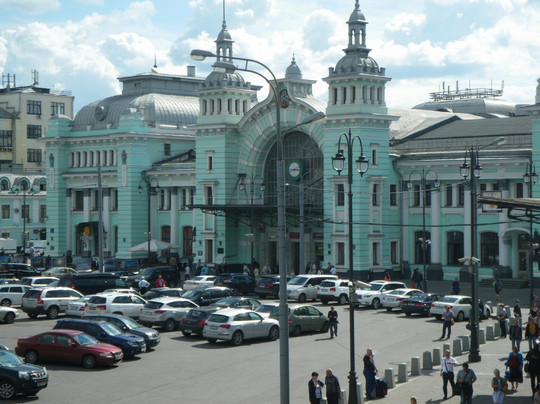 Moscow Smolenskaya Railway Station-莫斯科必去景点