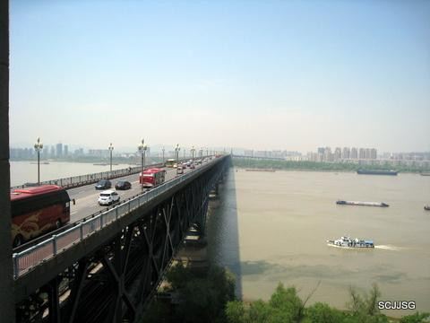 南京长江大桥景点图片
