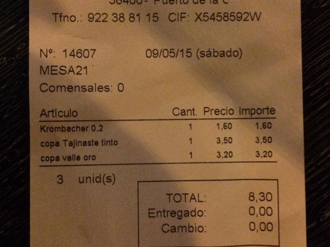 De Tapas y Canas-德拉克鲁兹索尔港必去景点