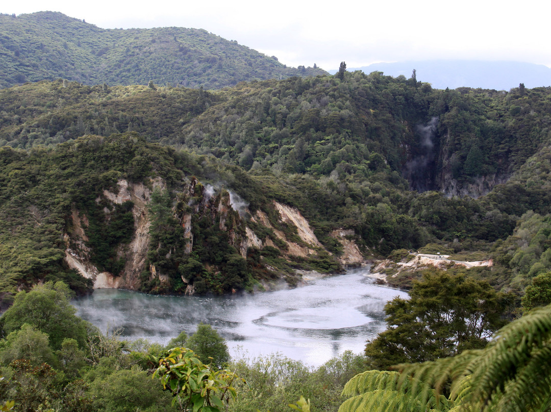 Waimangu Volcanic Valley景点图片
