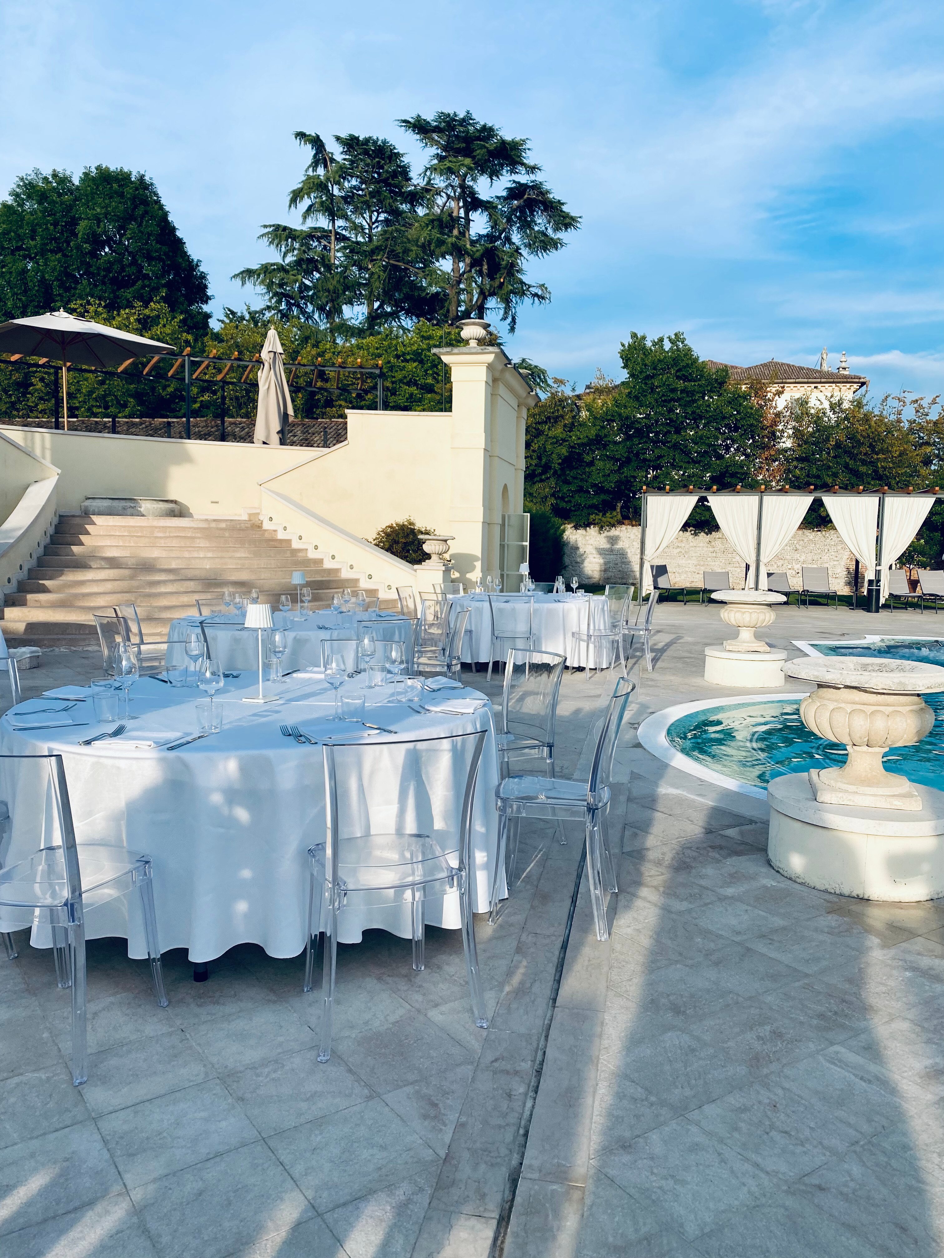 Hotel Relais Villa Corner della Regina-泳池