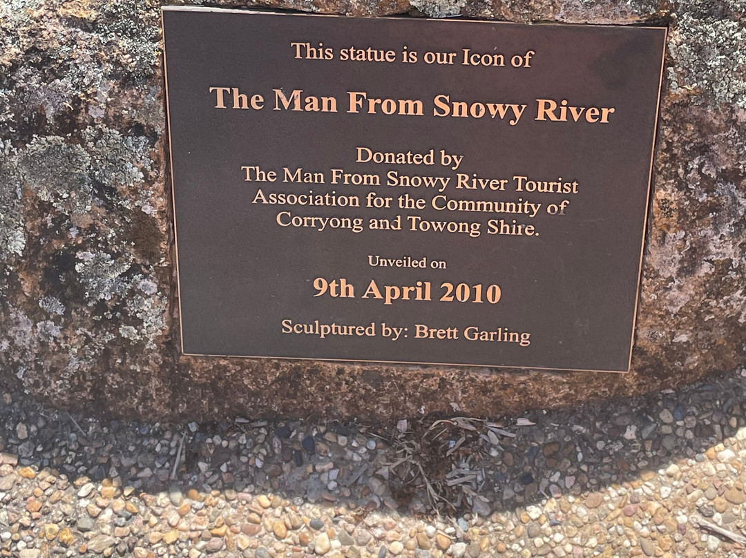 The Man from Snowy River Statue-Corryong必去景点