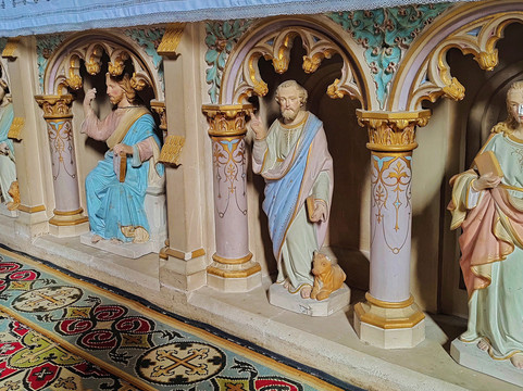 Église Saint Jean Baptiste-Villedieu-le-Chateau必去景点