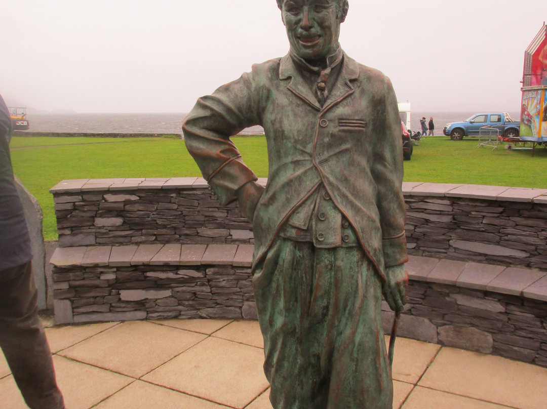 Charlie Chaplin Statue-Waterville必去景点