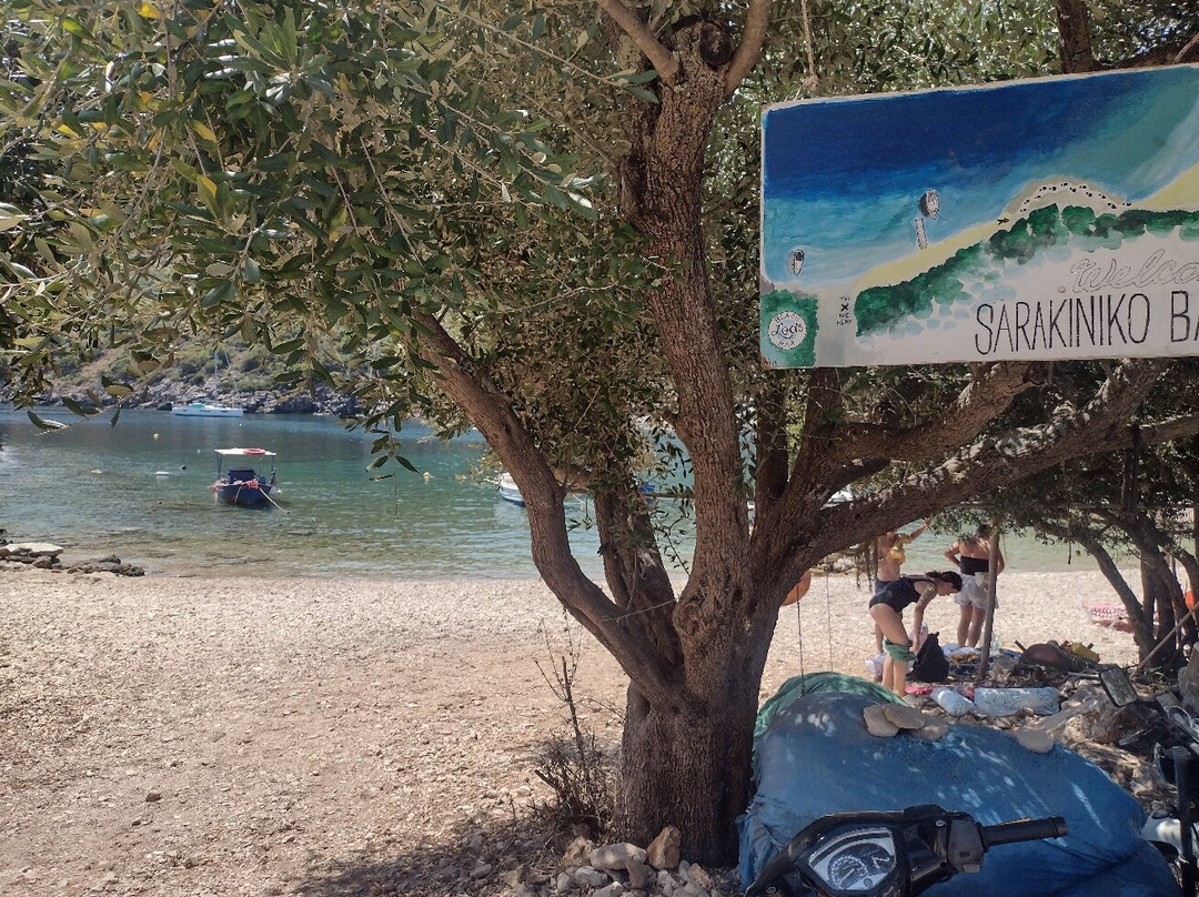 Sarakiniko Beach-Ithaca必去景点