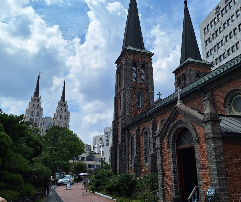 Gyesan Catholic Church-大邱必去景点