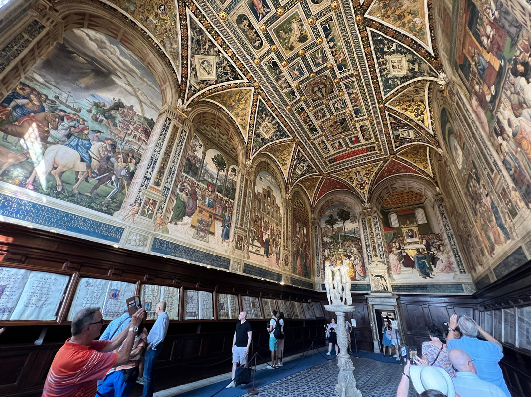 皮科罗米尼家族图书馆-锡耶纳必去景点