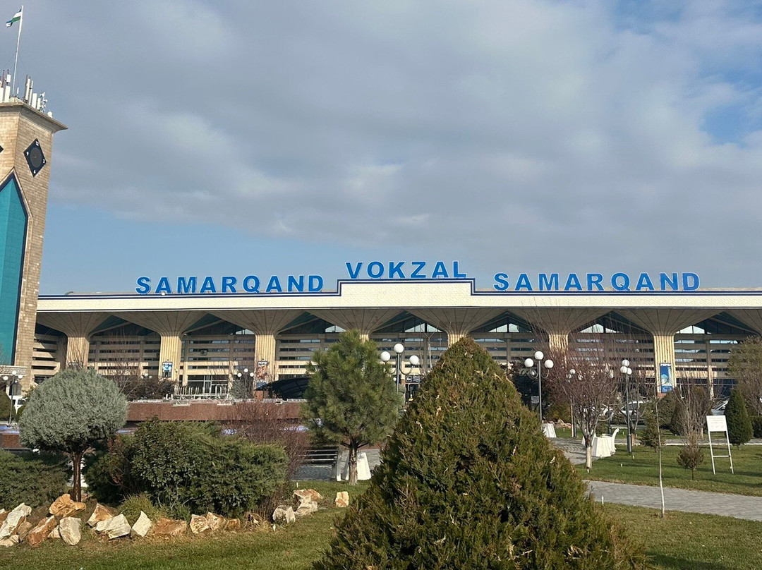 Samarkand Train Station-撒马尔罕必去景点