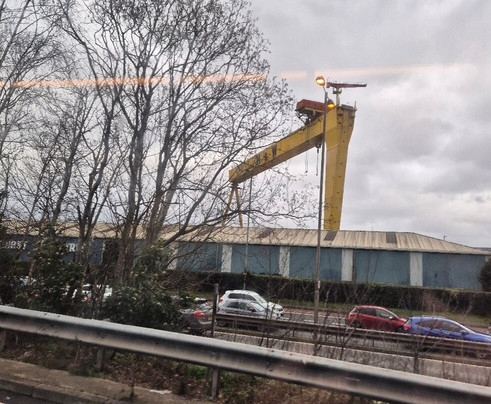 Samson & Goliath cranes-贝尔法斯特必去景点