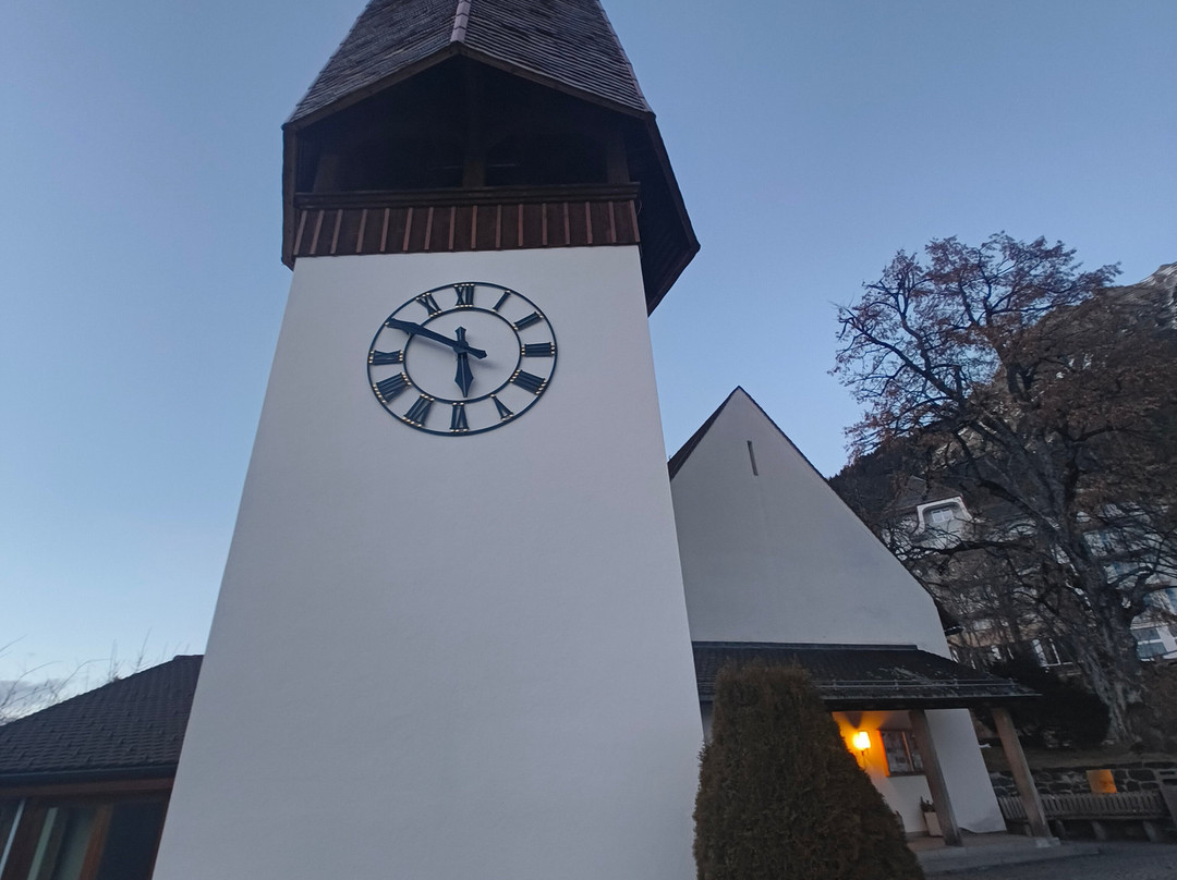 Evangelisch-reformierte Kirche Wengen-翁根必去景点