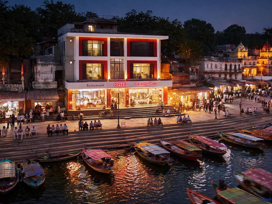 Hotel Ramghat Inn -in Front of Mandakini River