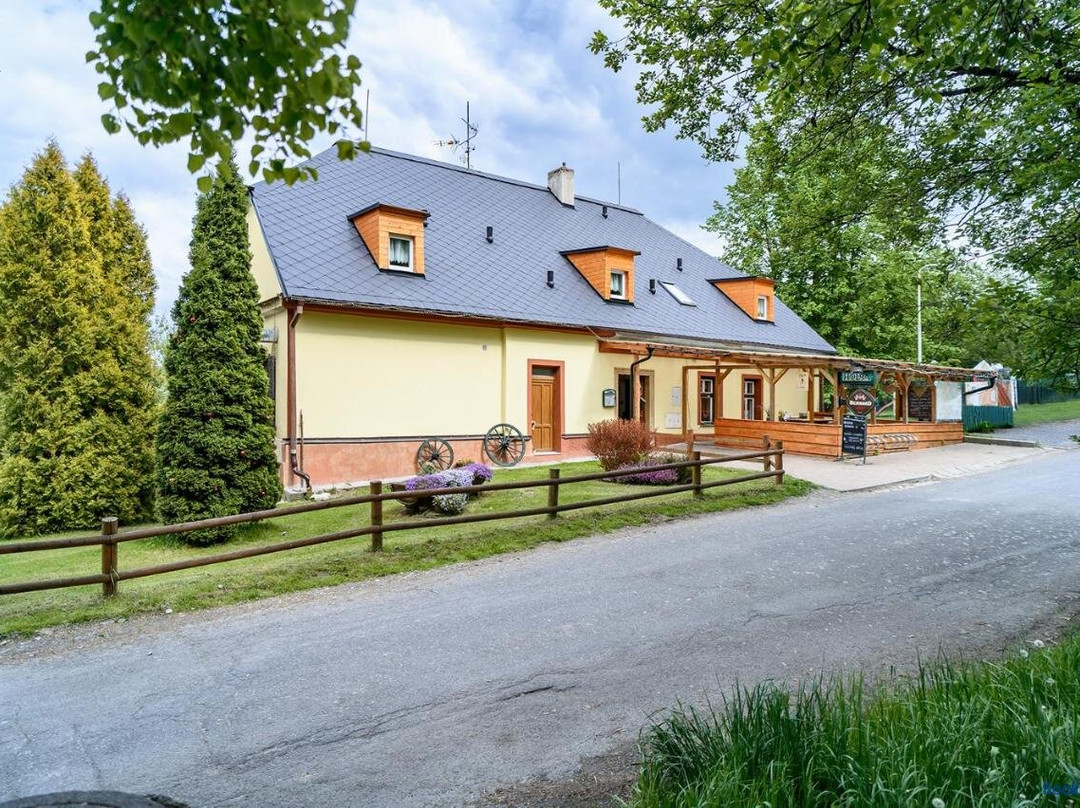 Karlovice酒店住宿-Penzion U Hradilu