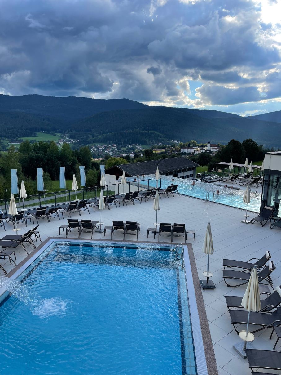 Hotel Sonnenhof Lam-泳池