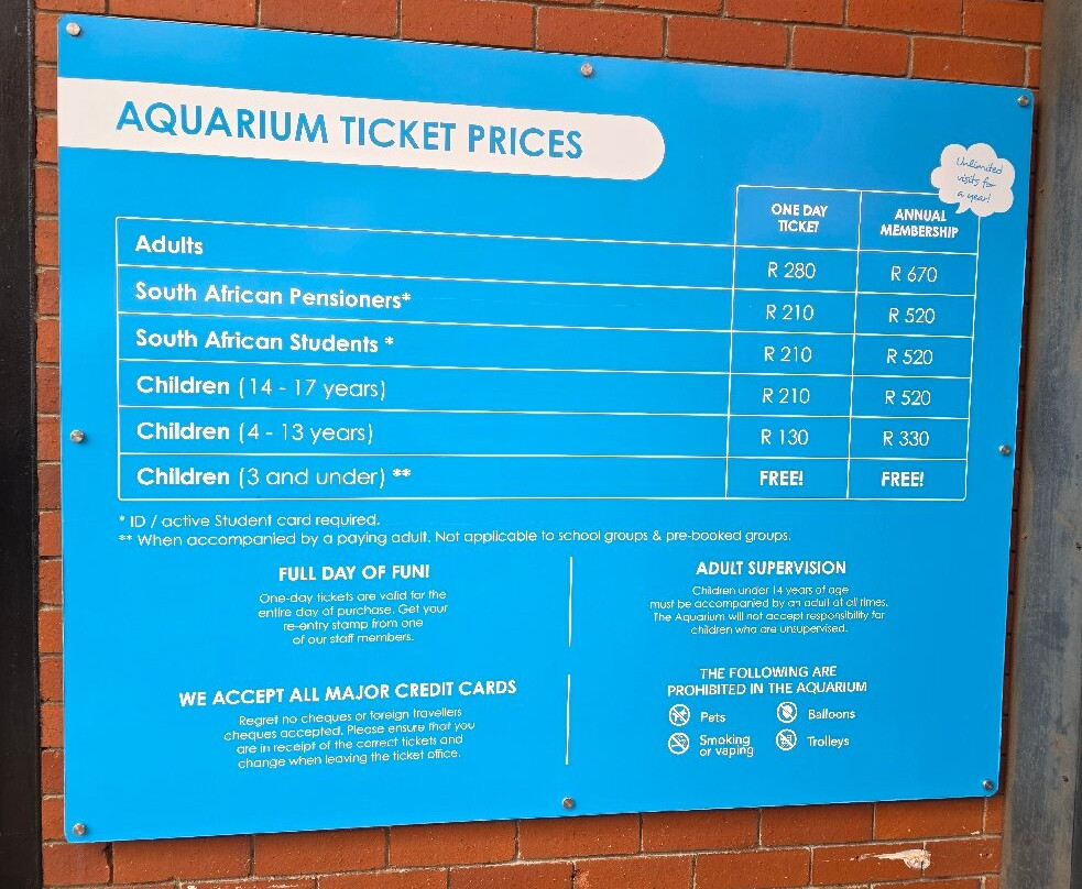 Two Oceans Aquarium-开普敦中心区必去景点