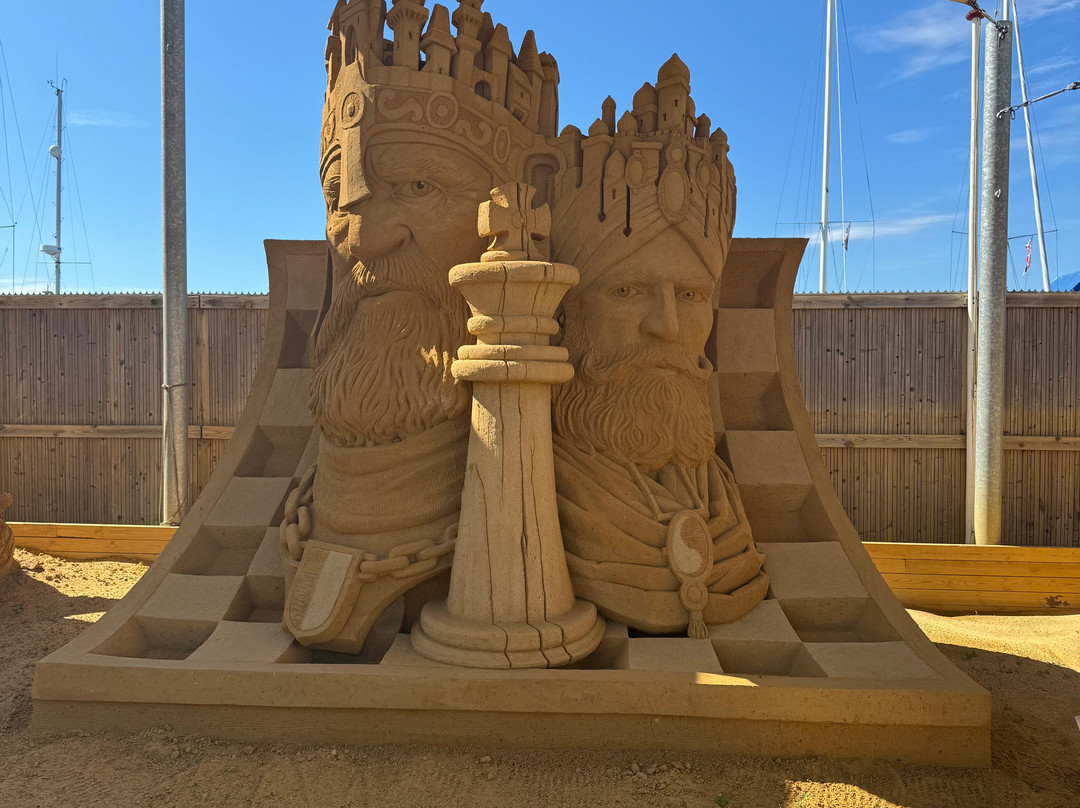 Hundested Sandskulptur Festival-洪德斯德必去景点