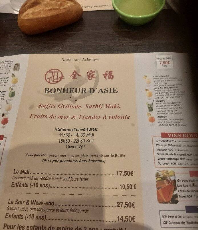 Bonheur D'asie