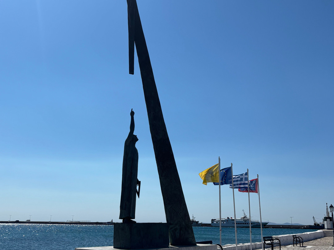 Pythagoras Statue-Pythagorion必去景点
