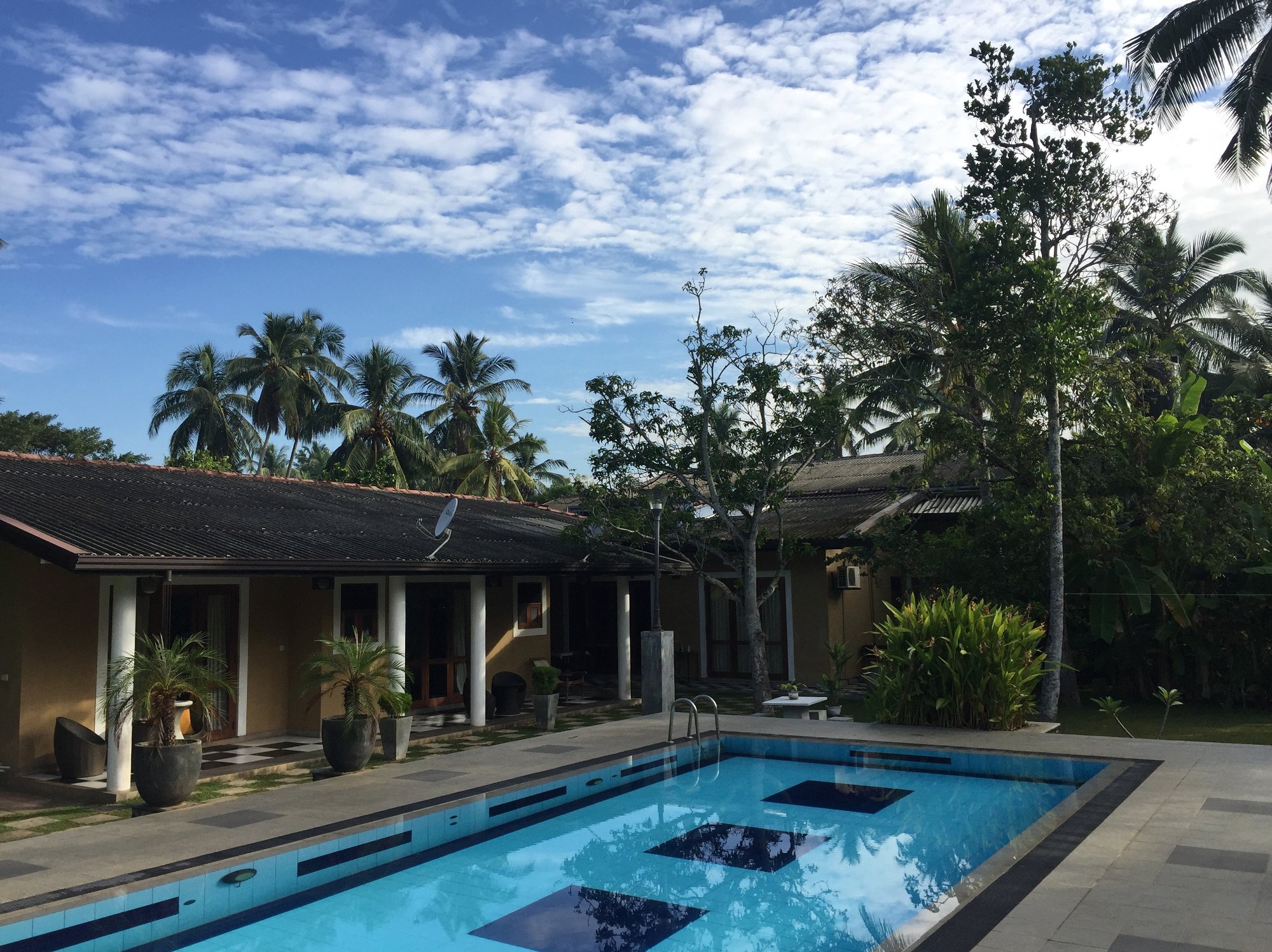 Velmarie Yoga and Ayurveda Retreat-泳池