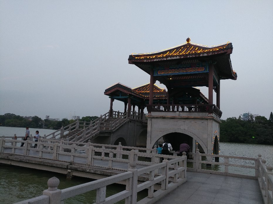 惠州九曲桥景点图片