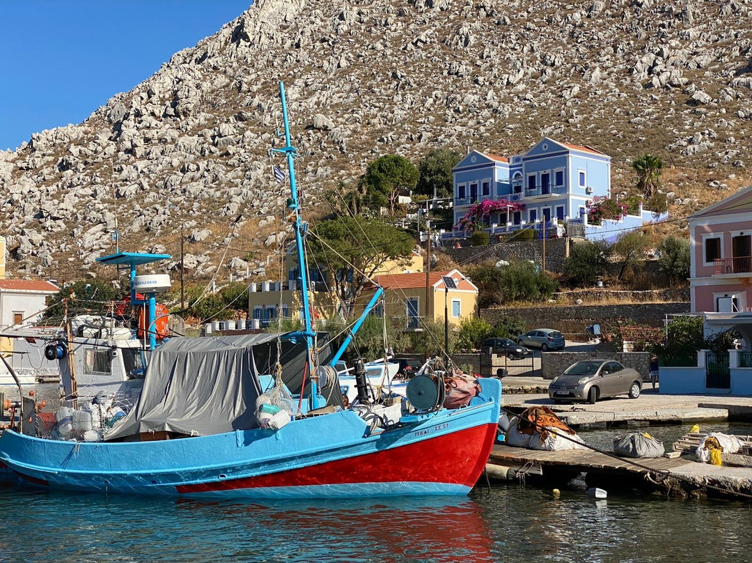 Pedi Beach-Symi必去景点