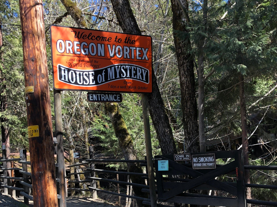 The Oregon Vortex House of Mystery-Gold Hill必去景点