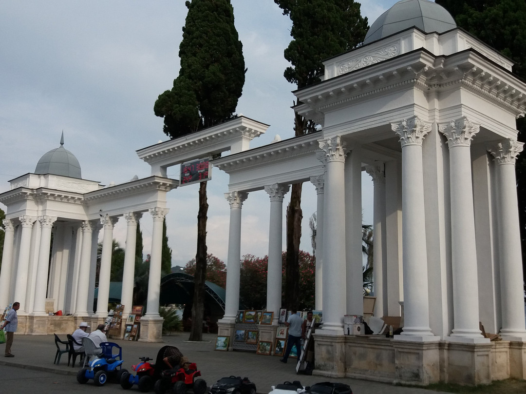 Colonnade at the Promenade of Sukhumi-Sukhumi必去景点