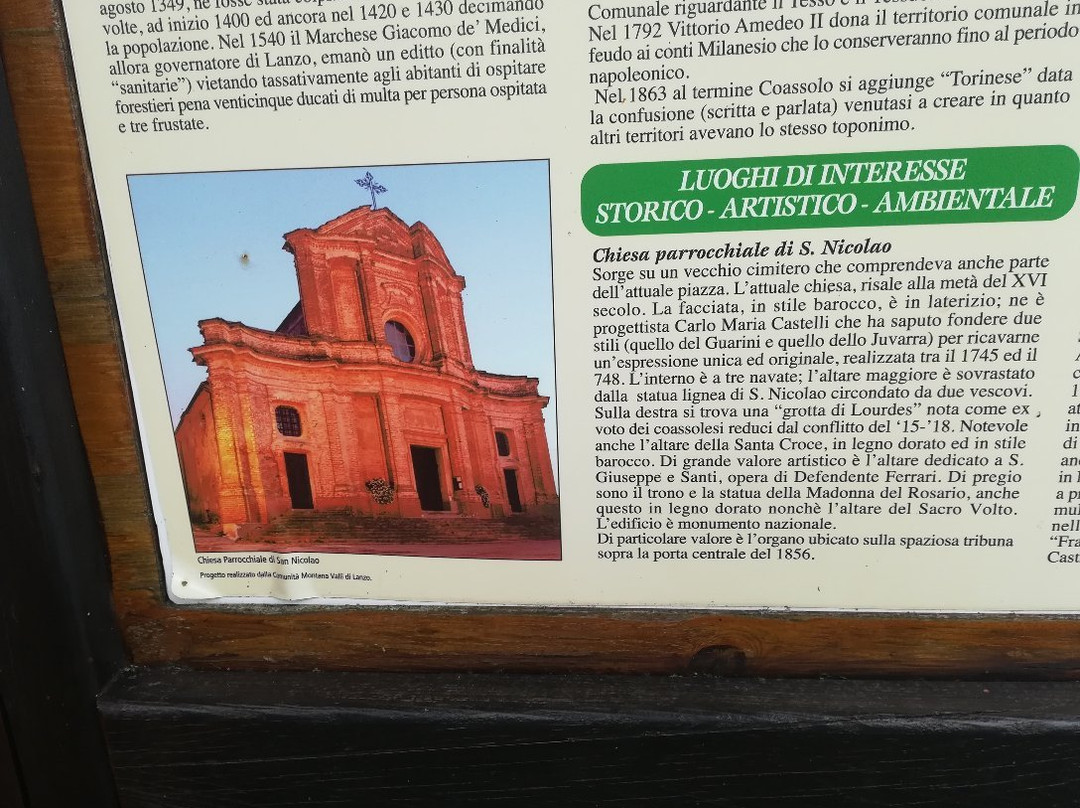 Chiesa Parrocchiale San Nicolao-Coassolo Torinese必去景点