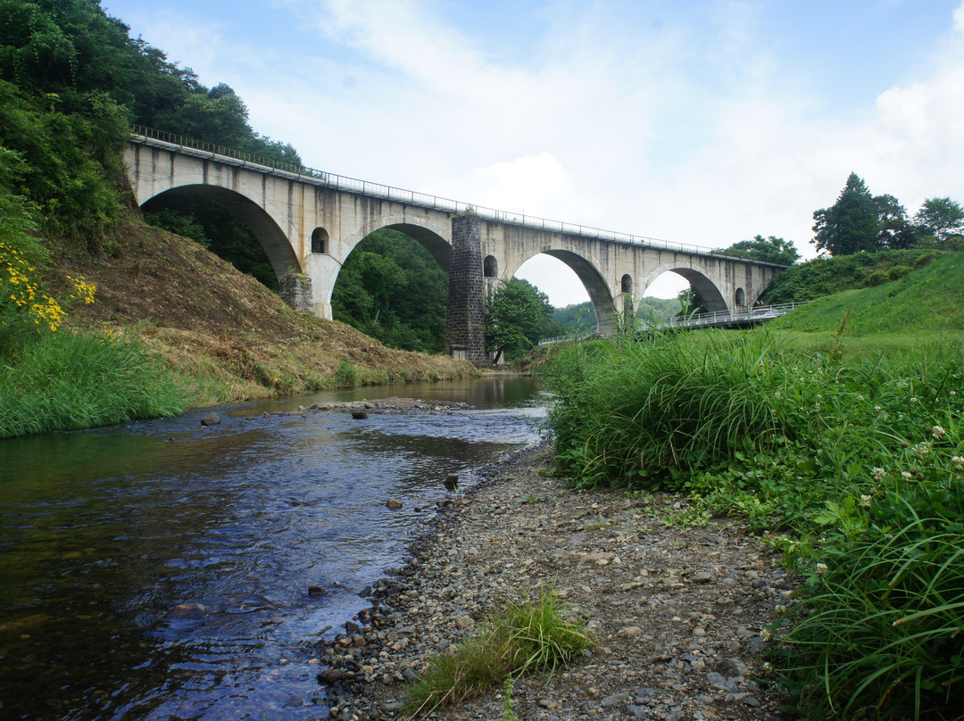 Megane Bridge-远野市必去景点