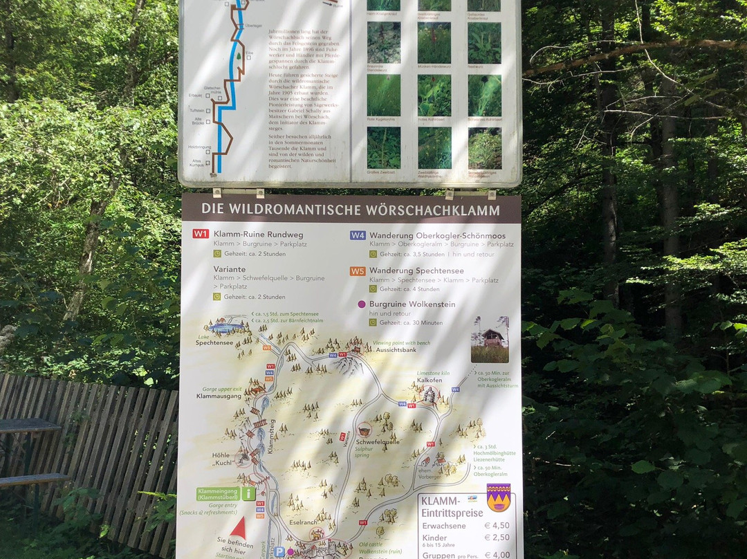 Woerschachklamm-Worschach必去景点